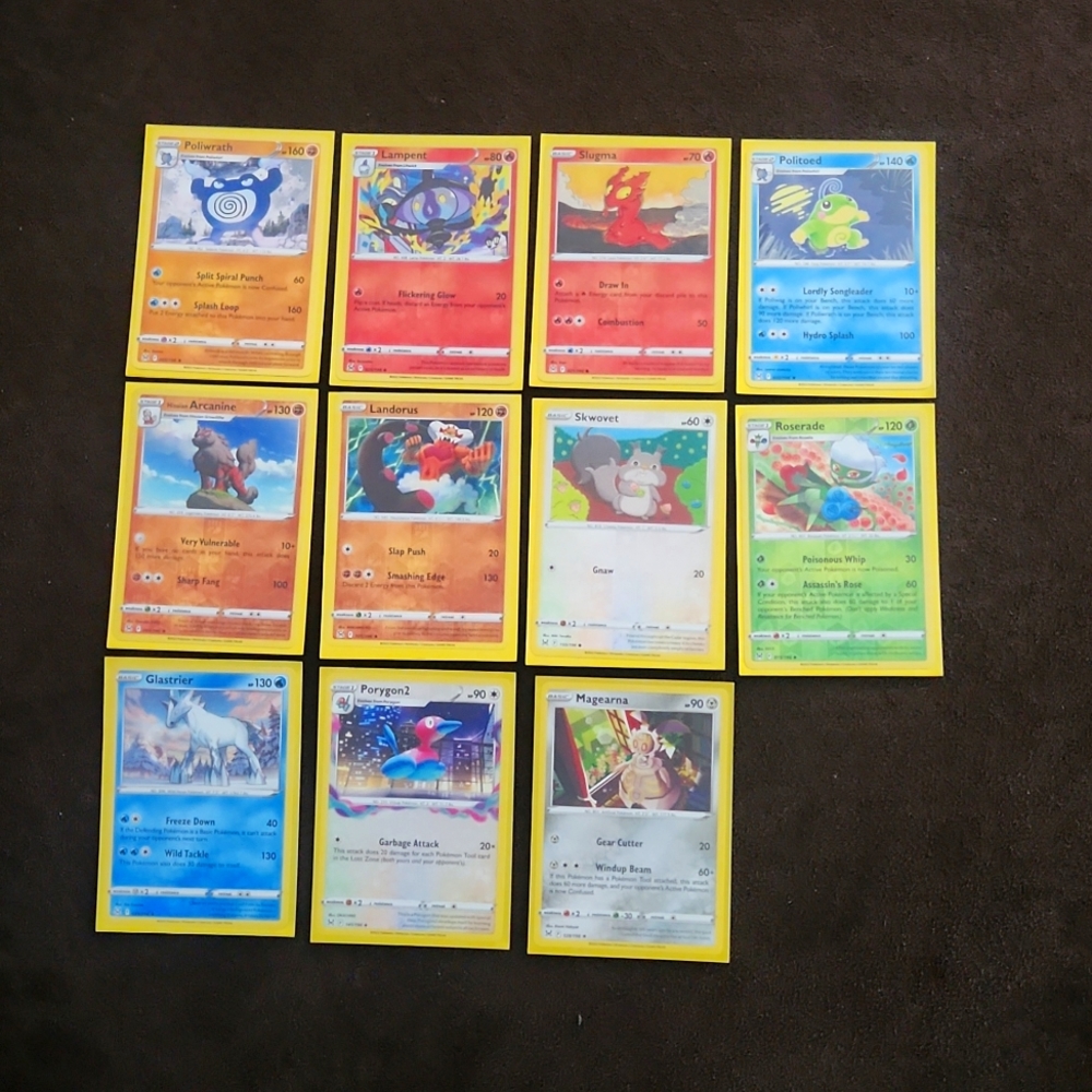 Lost origins pokemon card set of 11